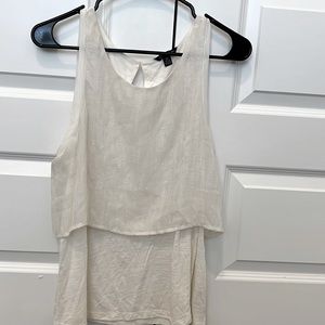 American eagle chiffon tank top